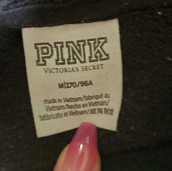 Victoria's Secret PINK Rainbow Graphic Hoodie NWOT - Picture 3 of 5